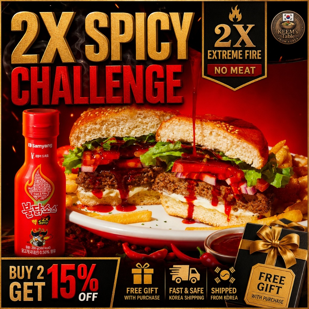 [Hot Hit] Xốt Siêu Cay Samyang Hack Buldak 2x Spicy Fire Sauce 200g K-Food Extreme Hot Bestseller Ti