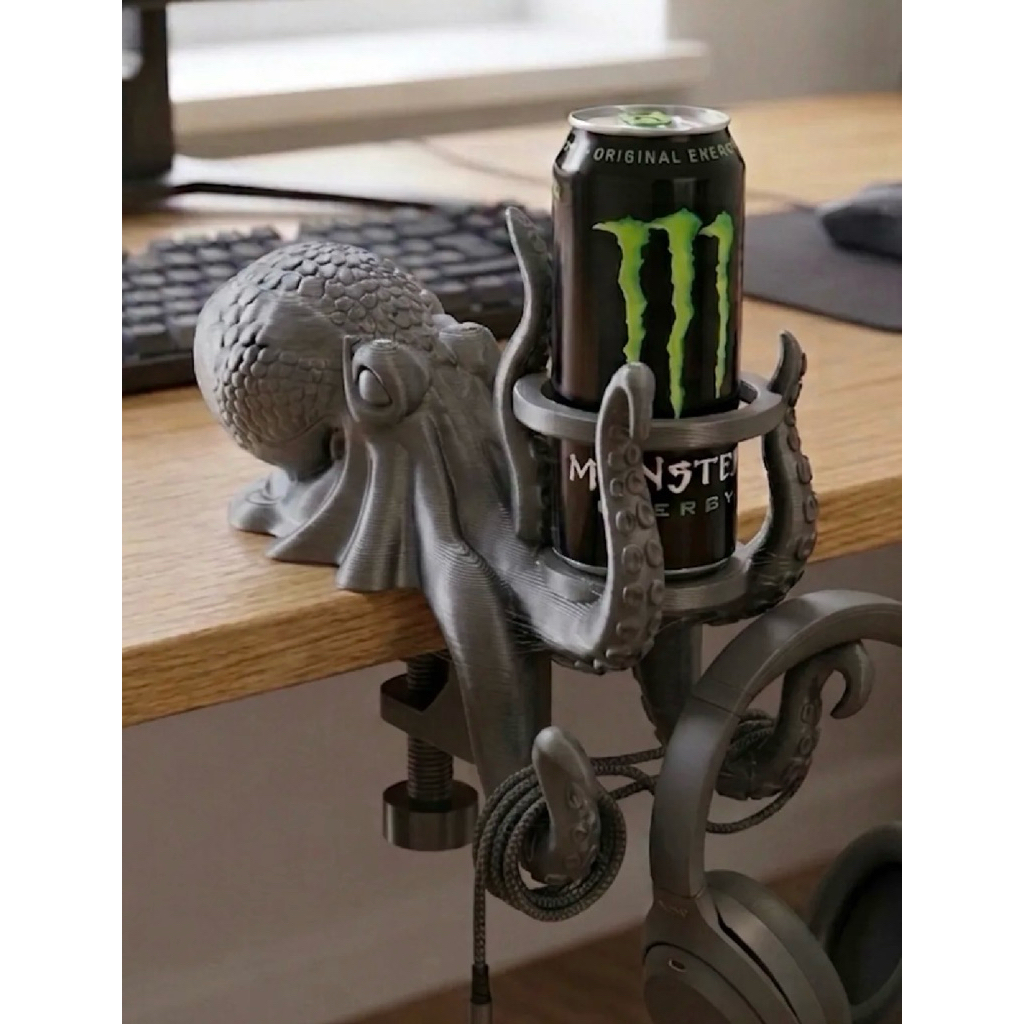 Kẹp Ly Bạch Tuộc Kraken 🌊 - Kraken Grip Cup Holder 🐙
