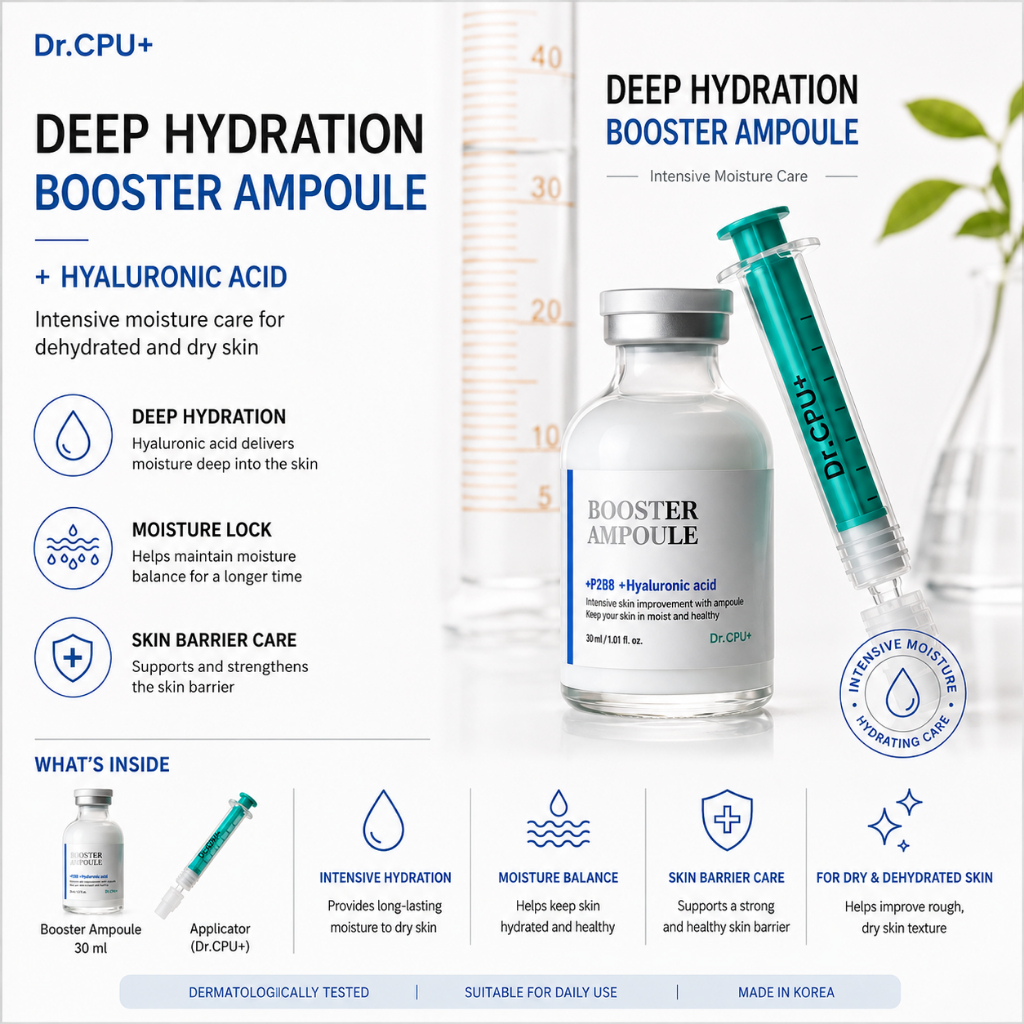 Dr.CPU + Hydro Moisture Booster Ampoule 30ml