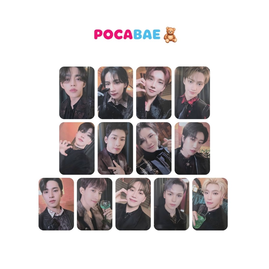 SEVENTEEN The Moonrise Hotel Carat Membership Kit Photocard