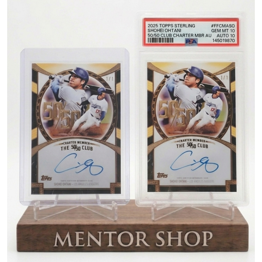[Cửa hàng cố vấn] ✨ OHTANI 50 / 50 CLUB THẺ TÍN HIỆU TÙY CHỈNH TỰ ĐỘNG – Thẻ sưu tập MLB cao cấp Mỗi