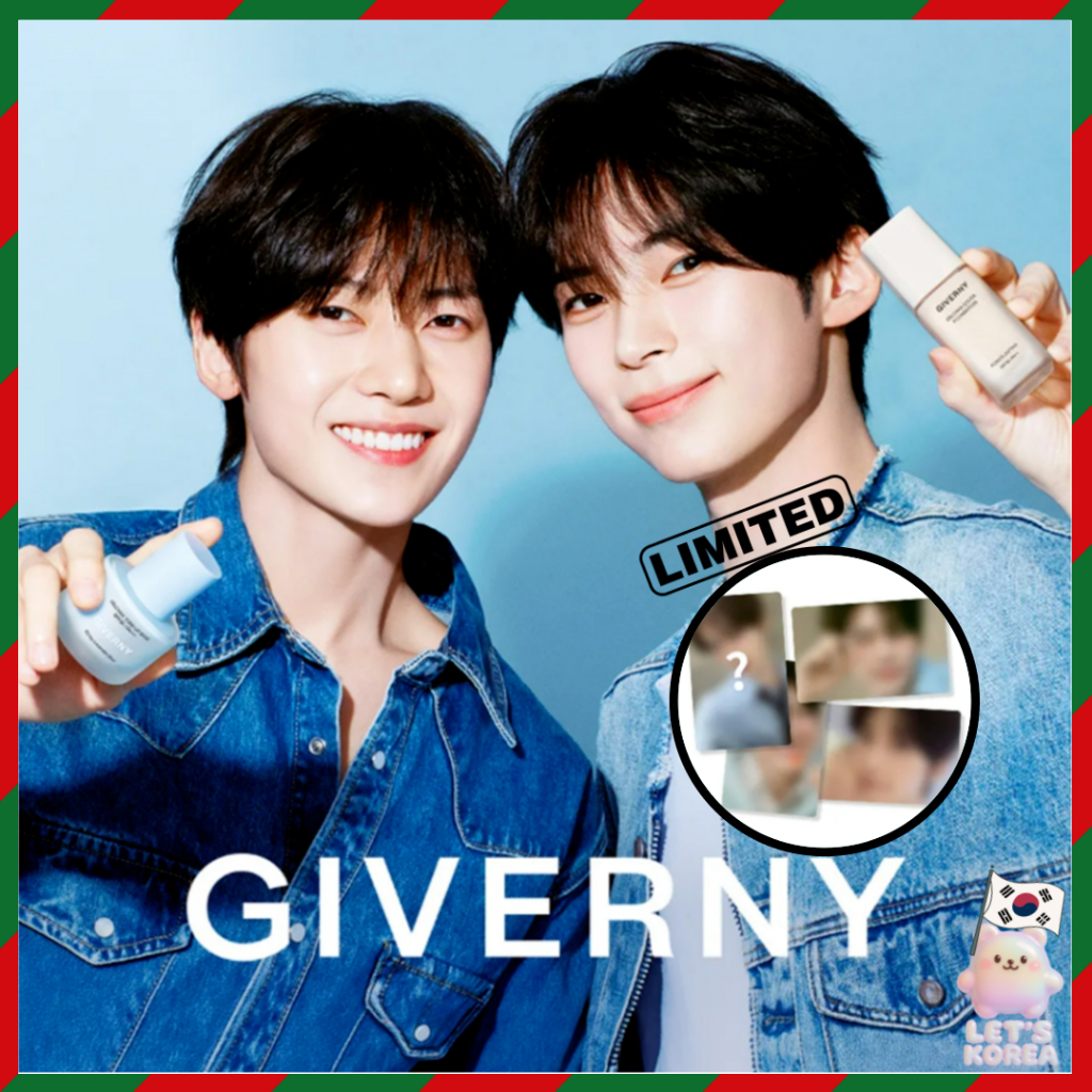 [GIVERNY x ZEROBASEONE] + Nhãn dán ảnh giới hạn MILCHAK Makeup / Tone-Up Base 30ml / Liquid Foundati