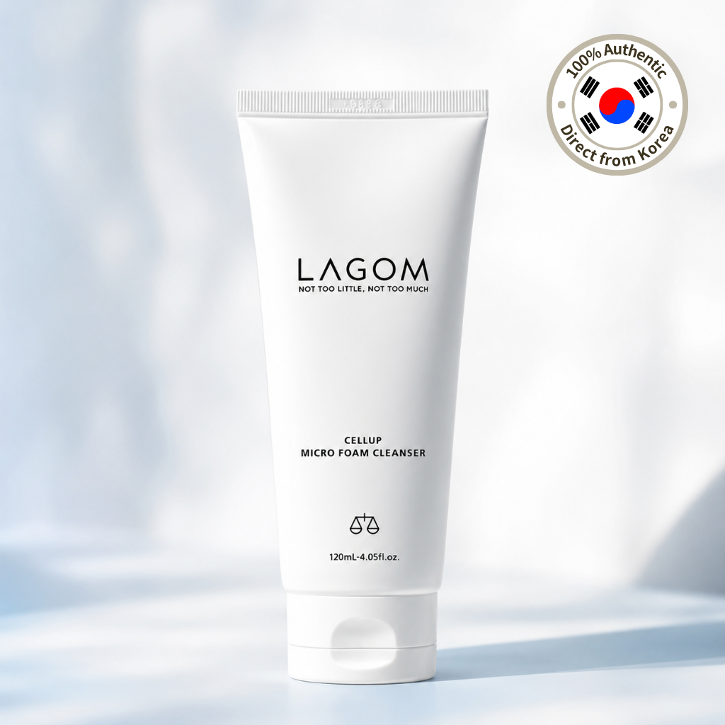 [LAGOM] Sữa rửa mặt Cellup Micro Foam (120ml) / Sữa rửa mặt làm sạch sâu & dưỡng ẩm