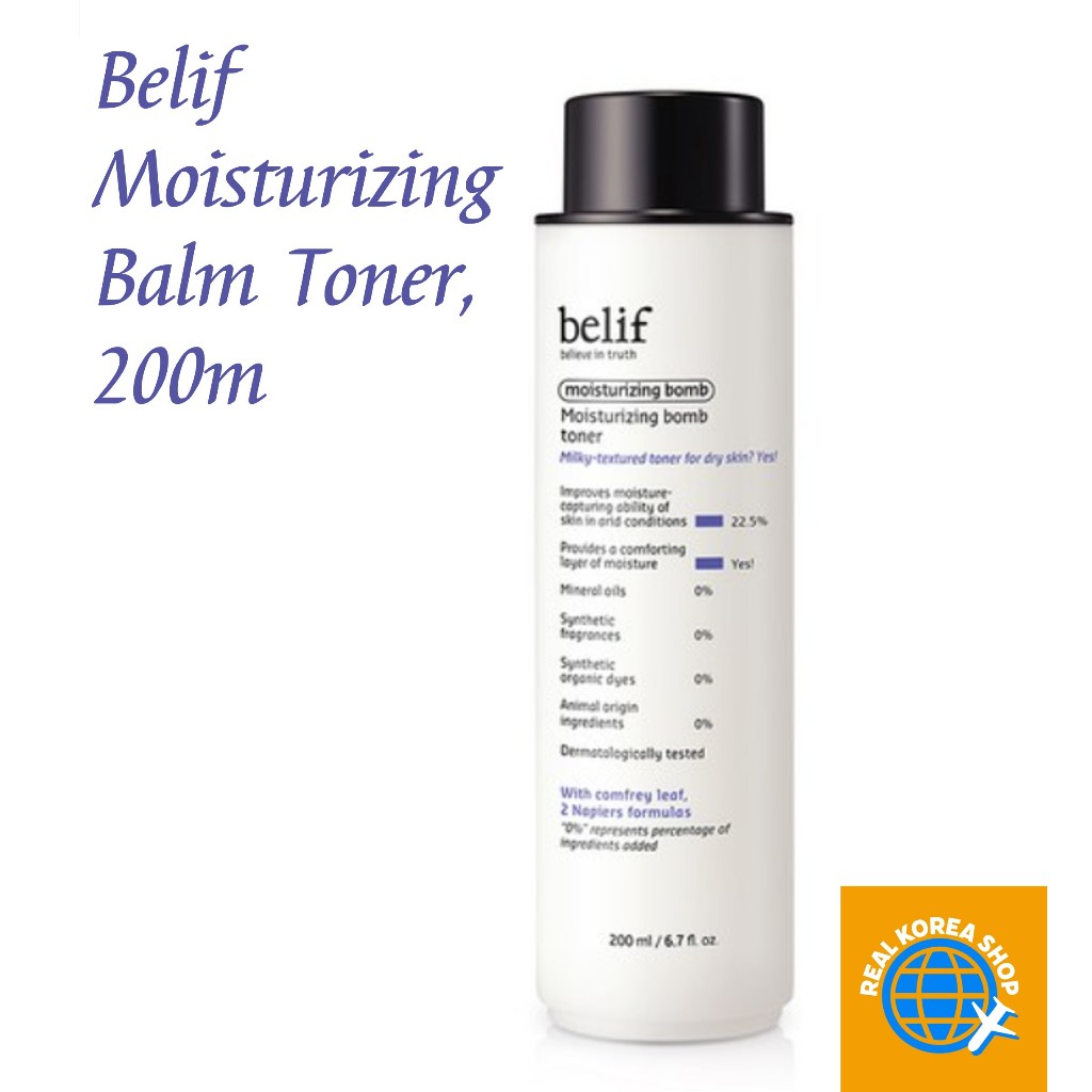 Belif Moisturizing Balm Toner, 200m,Mực dưỡng ẩm Belif, 200m