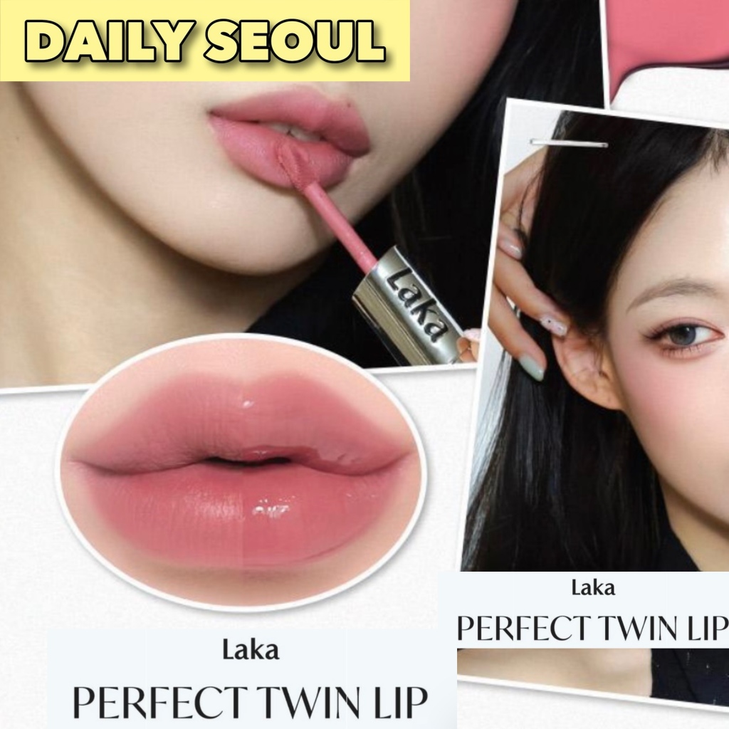 [Olive young] Son môi Son bóng đôi hoàn hảo Laka 10 màu Dailyseoul
