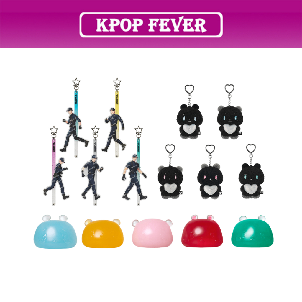 PLAVE [Caligo Pt.2] MD / Born Savage Acrylic Stick Keyring, MMMM Stress Ball, Dust MMMM Plush Keyrin