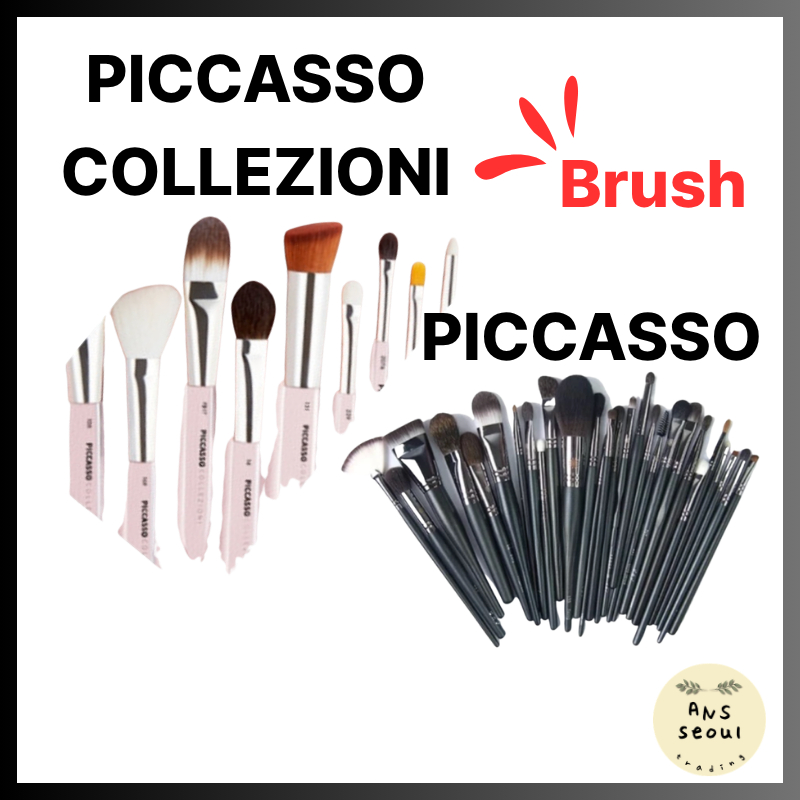 [Piccasso Collezioni] [Piccasso] Cọ trang điểm đa năng: phấn má, tạo khối, nền, highlight, kẻ mắt, k