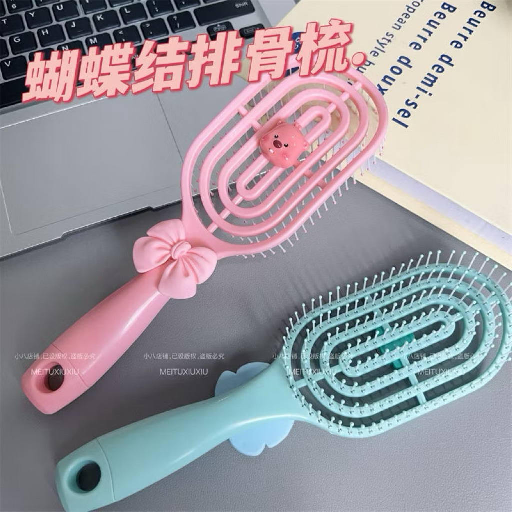 Lược Gỡ Rối Loppy Kèm Cham Xinh Xắn,Lược Chải Tóc Loppy