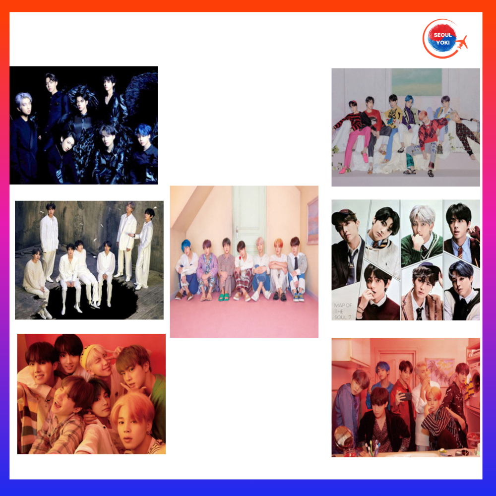 Poster BTS Persona Album Bản đồ bài thơ tâm hồn cho những điều nhỏ nhặt
