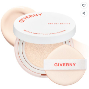 [GIVERNY] Milchak Cover Tone Up Sun Cushion Clear Beige SPF50 + PA + + + + Kem nền trang điểm chống 