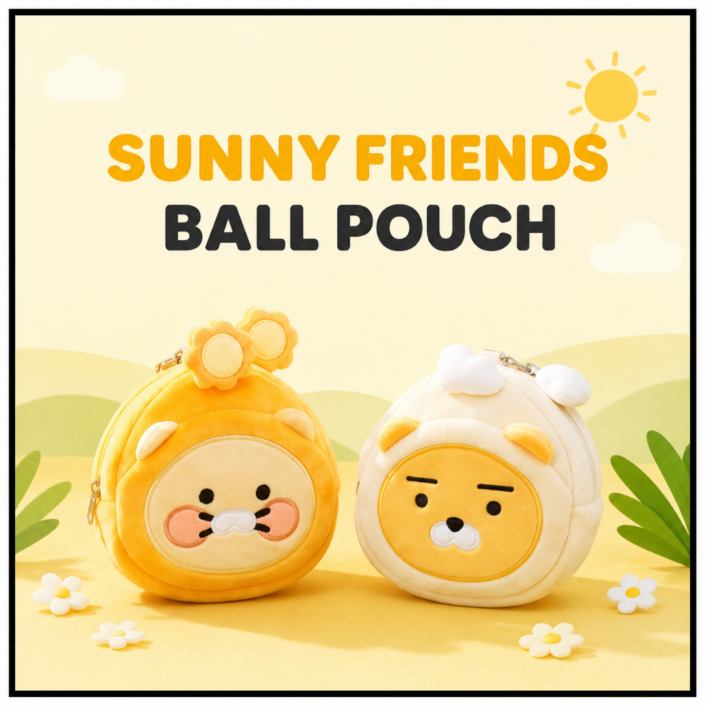 Túi đựng bóng Golf Kakao Golf Sunny Friends Ryan, Chunsik