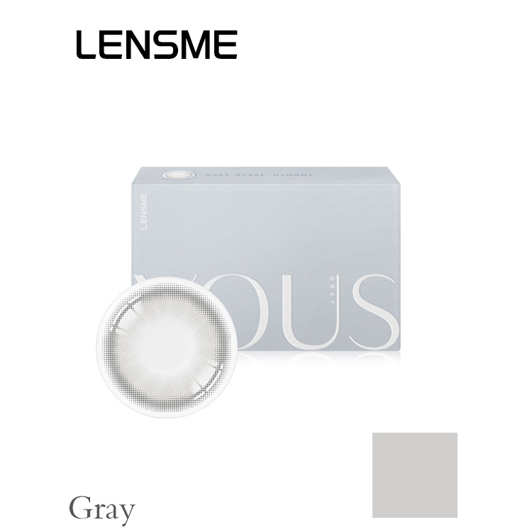 Ống kính tiếp xúc LENSME YOUS GRAY 2P 1MONTH