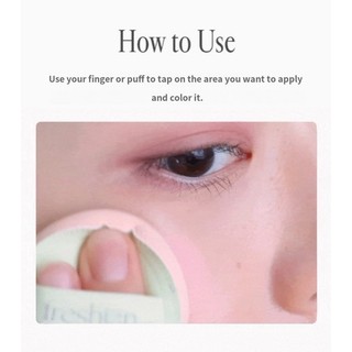 [FRESHIAN]Egg-like Cream Blusher 14colors& Blush Puff