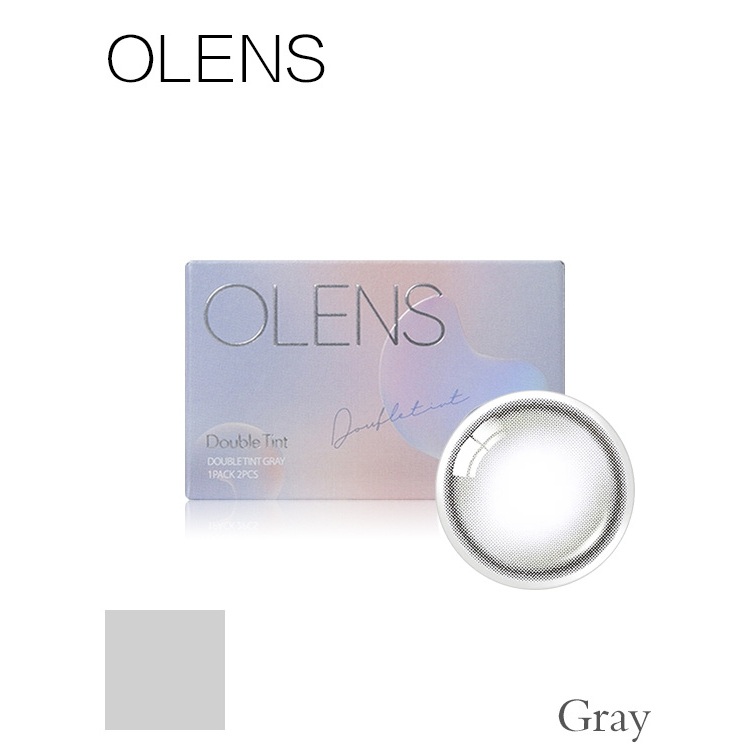 Ống kính tiếp xúc OLENS DOUBLE TINT Nâu 1 tháng 2P