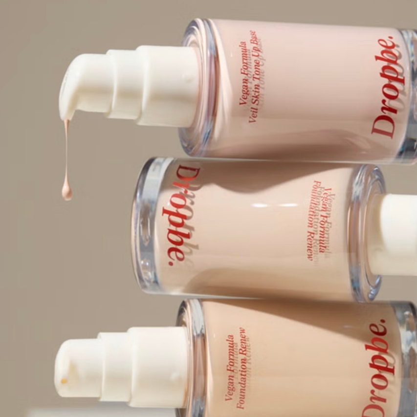 Dropbe Cover Pick Foundation 35g SPF35 PA + + + Dewy Glow Full Coverage Tone-Up Base Light / Màu be 