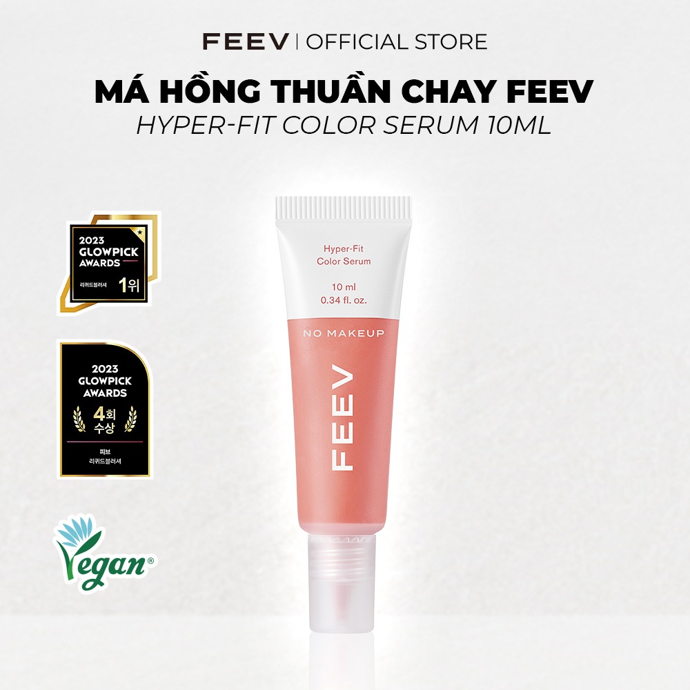Tinh Chất Má Hồng FEEV Hyper-Fit Color Serum Dưỡng Ẩm, Tạo Hiệu Ứng Căng Bóng Tự Nhiên