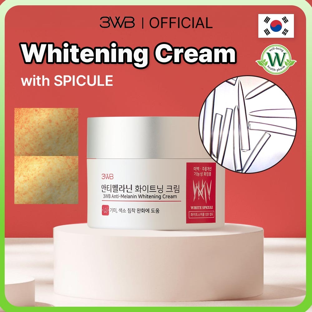 [3WB] Kem làm trắng da kháng hắc tố 50ml