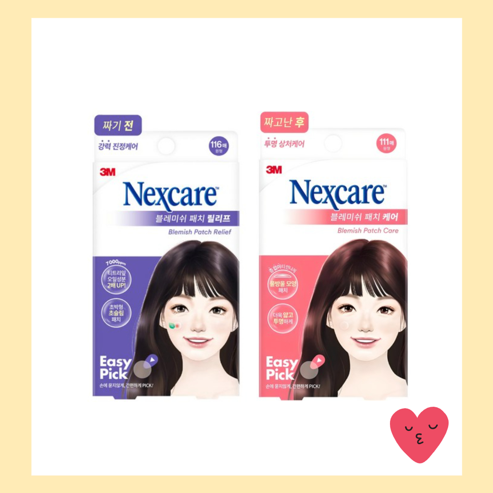 [Nexcare] Easy Pick Blemish Patch Before / After Acne Care Set