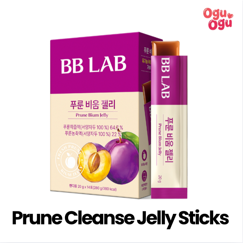 [BB LAB] Thạch Prune Cleanse 14 Que | Thạch mận hữu cơ | Hương chanh Prune
