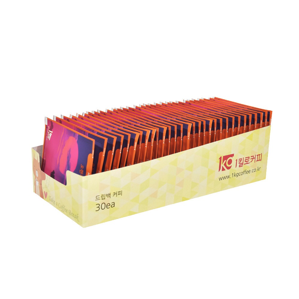 [K-FOOD] Túi nhỏ giọt cà phê 1 Kilo Orange Sunset Kenya AA Value Pack (10g x 30 chiếc)