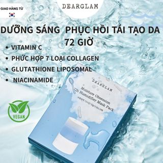 Mặt nạ Collagen dưỡng sáng cấp ẩm phục hồi 72h Moisture obsession 72h mask dearglam [10 cái]