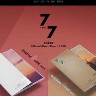 GOT7 - 7 cho 7 (Mini Album thứ 7 Magic Hour / Golden Hour Ver. với 3 Photocards)