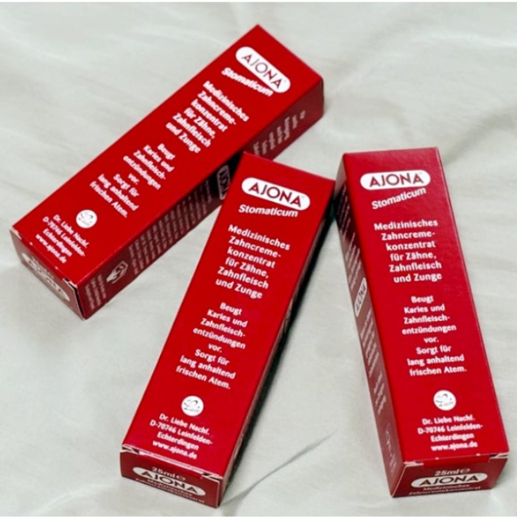 [AJONA] Kem đánh răng AJONA chính hãng mua trực tiếp từ Đức