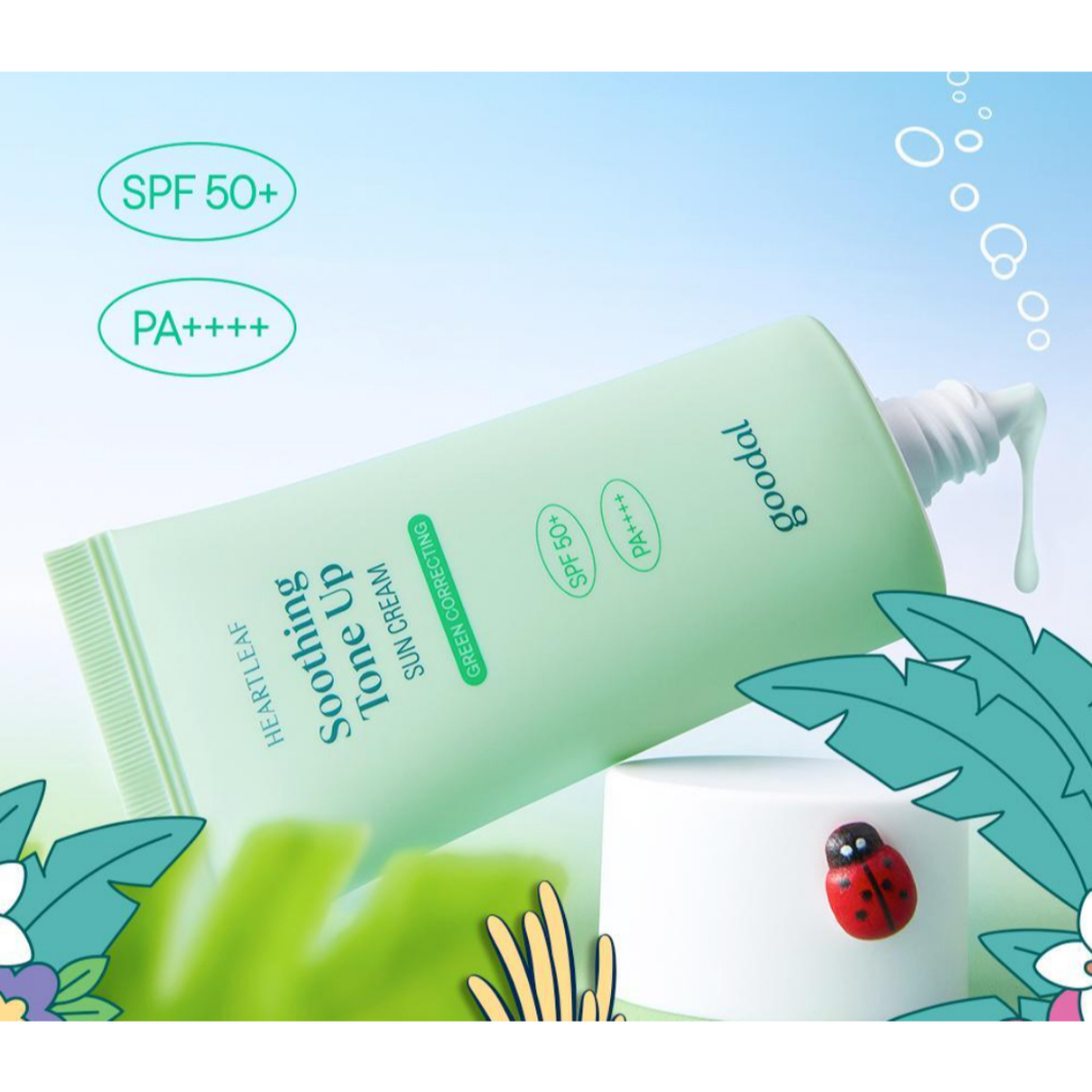 [𝐆𝐨𝐨𝐝𝐚𝐥] Kem chống nắng mát lạnh siêu dịu nhẹ Goodal Sooting Tone Up Sun cream