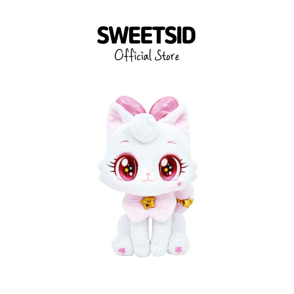 CatchTeenieping Wishcat Búp bê sang trọng 25cm | Ai-len