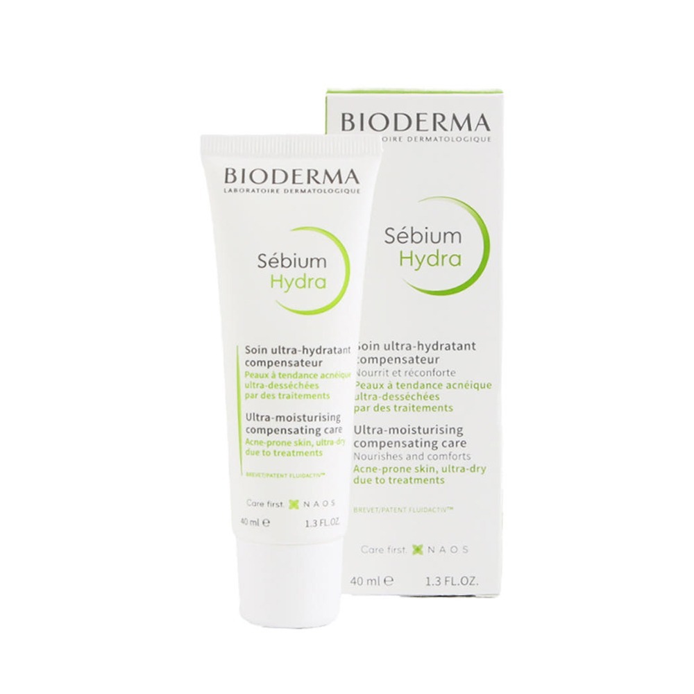 BIODERMA Sebium Hydra 40ml | Kem Dưỡng Ẩm Cho Da Dầu & Chống Mụn
