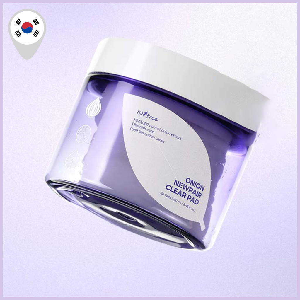[ISNTREE] Onion Newpair Clear Pad 60ea (250ml) - Miếng lót mực tẩy tế bào chết & chăm sóc vết thâm v