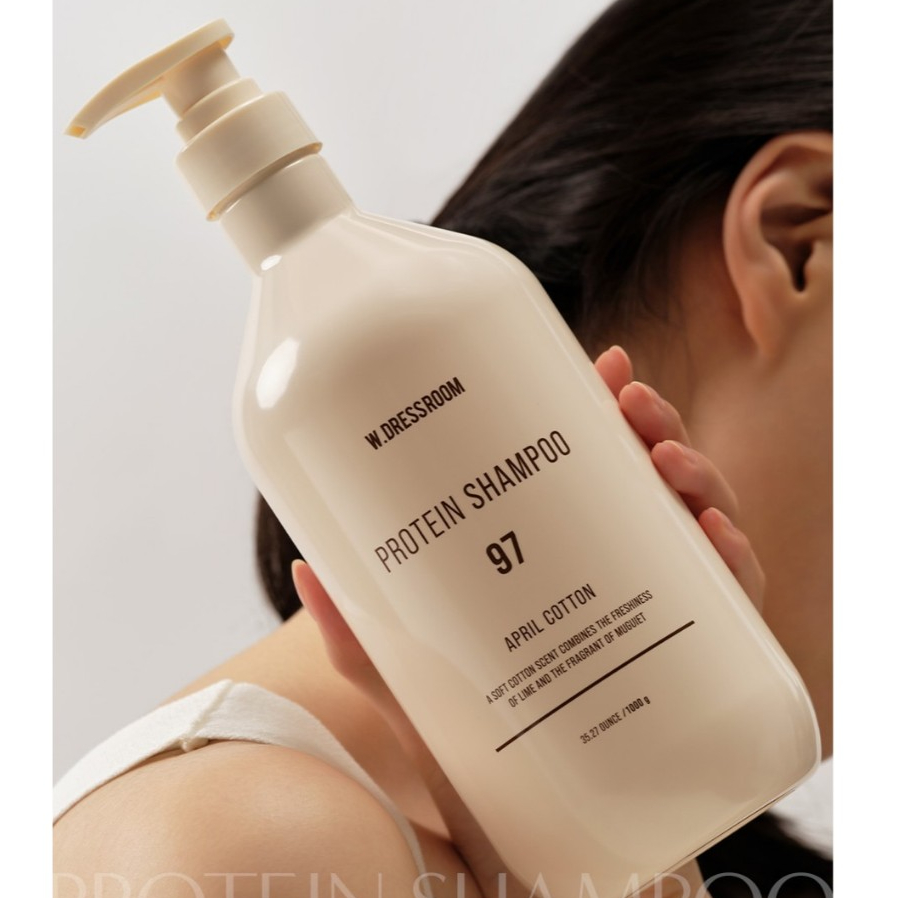 [MỚI] Dầu gội tóc W.DRESSROOM Protein No. 97 April Cotton 1000g