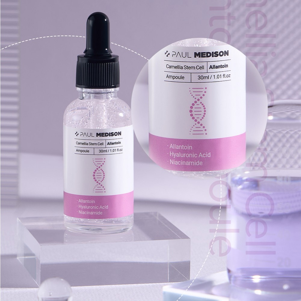 HÀN QUỐC PAUL MEDISON CAMELLA STEM CELL AMPOULE 30ml