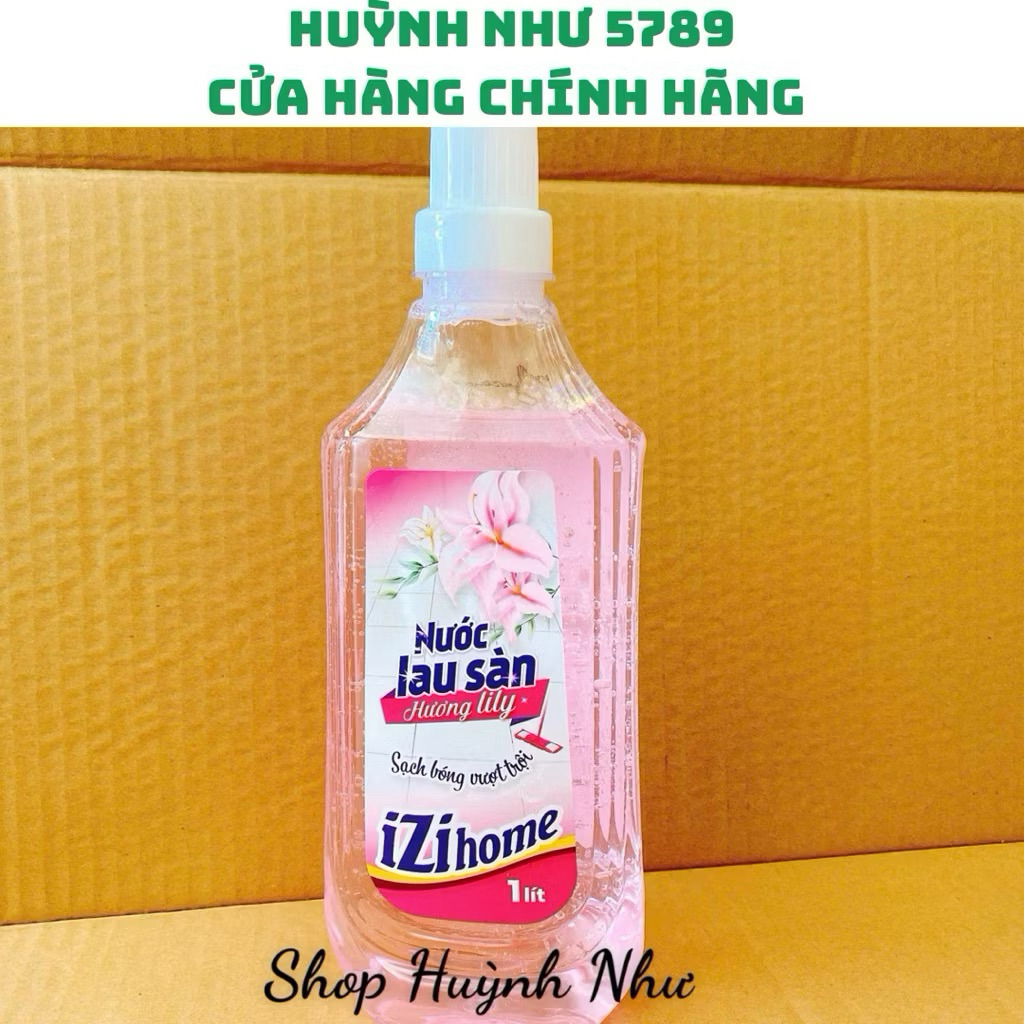 [CHÍNH HÃNG]Nước lau sàn IZI home hương hoa LiLy chai 1 lít…