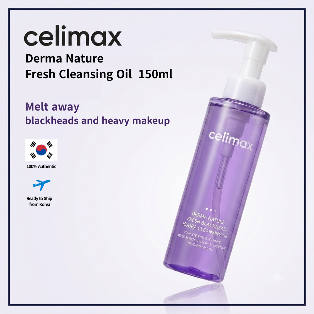 [Celimax] Dầu Rửa Mặt Tươi 150ml | Jojoba, Pore clean, tẩy trang