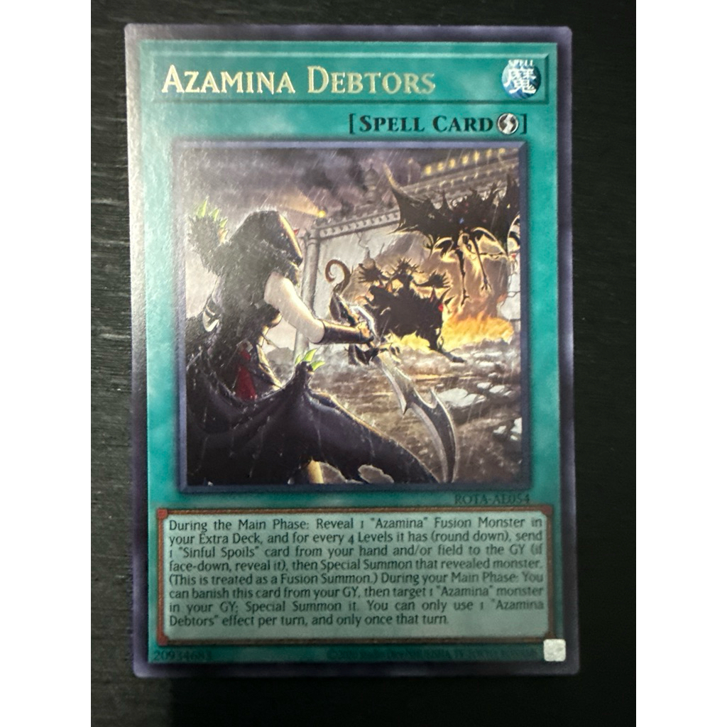 [WibuCardShop] Rota-AE054 Azamina Debtors (R)