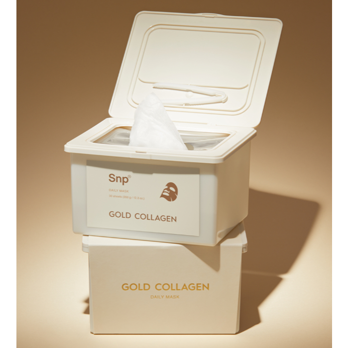 Mặt nạ hàng ngày SNP Gold Collagen / 30 tờ
