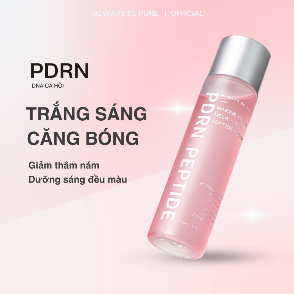 [MỚI] Tinh chất làm sáng da ALWAYS BE PURE - Marine Origin Mela - PDRN Peptide Essence