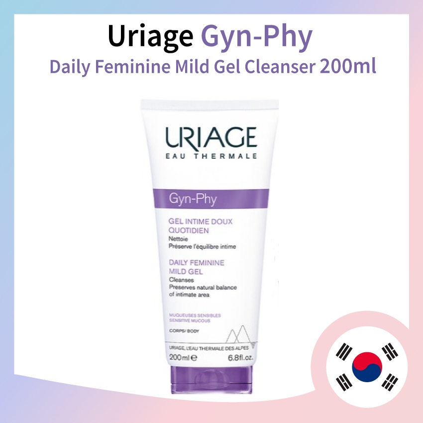 Sữa rửa mặt nhẹ dành cho nữ giới Uriage Gyn-Phy Daily 200ml