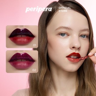   PERIPERA - MỚI  Son Xăm Môi Không Khô Lâu Trôi INK PEEL OFF LIP STAIN - 4.5g 