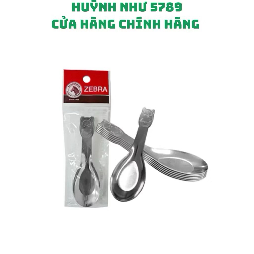 [CHÍNH HÃNG]Bộ 6 muỗng Zebra em bé 100181…