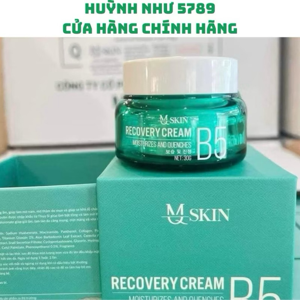 [CHÍNH HÃNG]Kem B5 MQ Skin Chính Hãng Recovery Cream B5 Mqskin dưỡng ẩm xóa nhăn phục hồi da