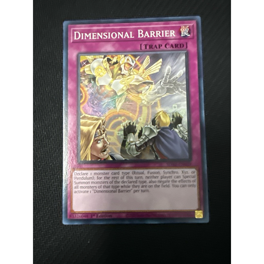 [WibuCardShop] Dimensional Barrier (SDAZ-EN039) - Structure Deck: Albaz Strike Common / Short Print 