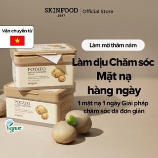 [SKINFOOD Official] Mặt nạ dưỡng da hàng ngày Khoai tây Madecassoside 30 miếng / Cải thiện sắc tố da / Hiệu quả làm dịu / Potato Daily Mask