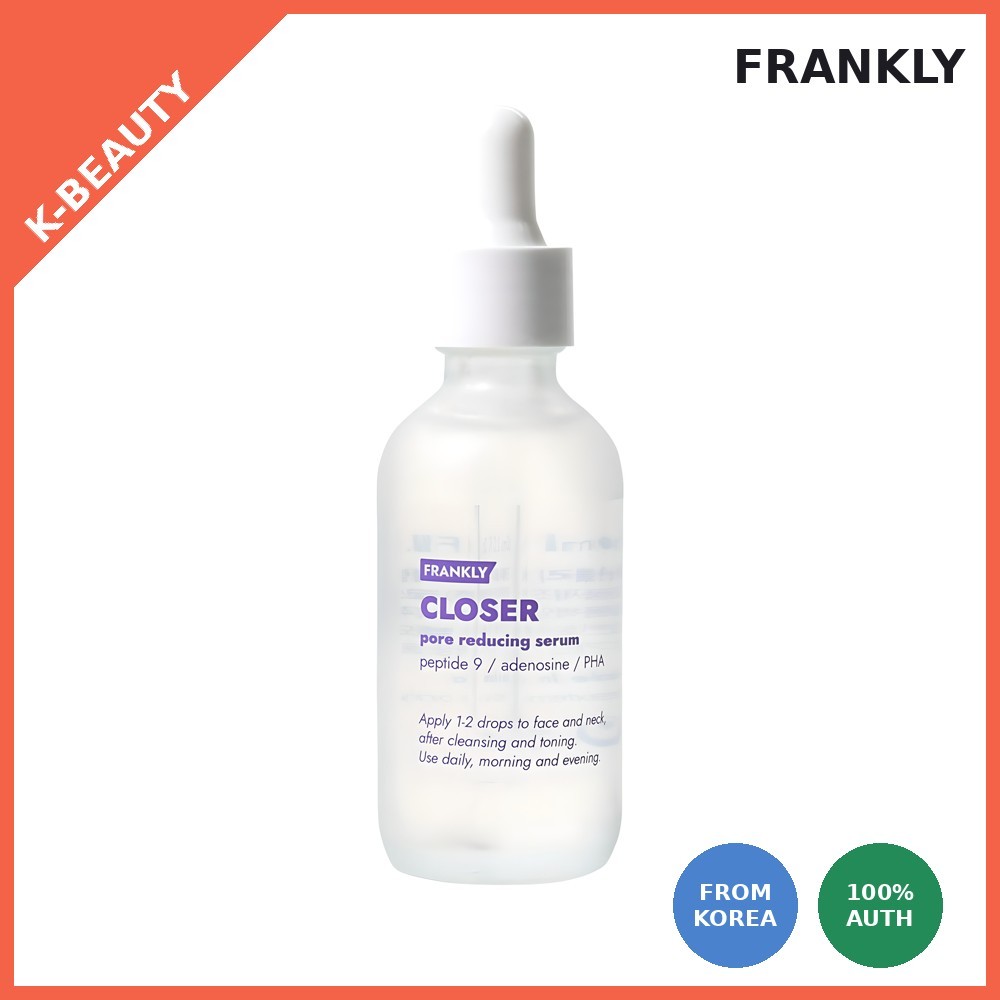 [FRANKLY] Serum Hàn Quốc Closer Pore Care 60ml - Peptide, Adenosine