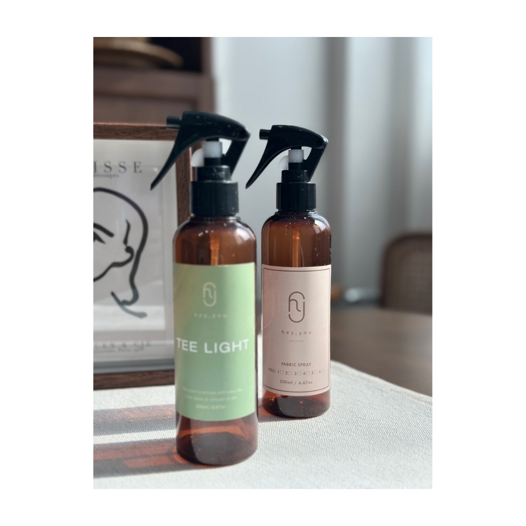 [hey.you] Xịt Lanh 200ml – Teelight / Trà Thư Giãn Hương Thơm & Chăm Sóc Tâm Trạng của Hey, bạn