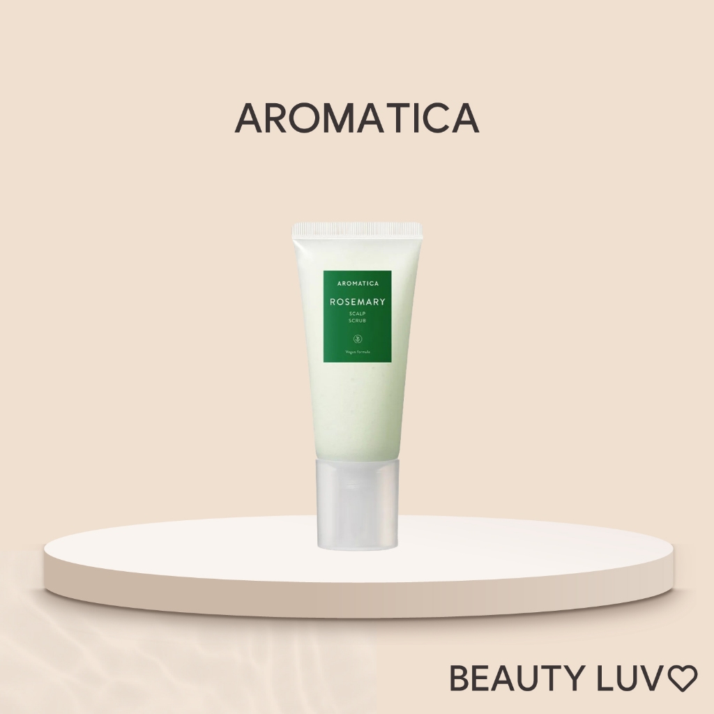 [Aromatica] Tẩy tế bào chết da đầu hương thảo 165g