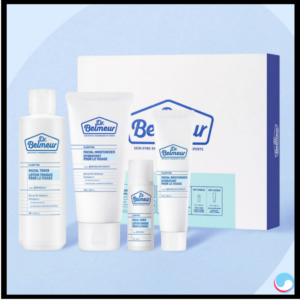 [The Face Shop] Dr. Belmeur  Bộ chiết rót dưỡng ẩm Dr.Belleur Clariting Toner