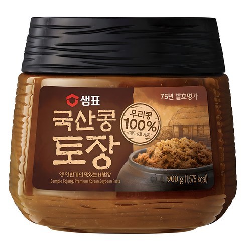 Bột đậu nành Hàn Quốc Sempio (Doenjang) 900g – Bột đậu nành lên men để làm súp & bột