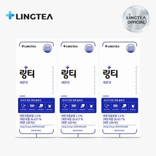 [LINGTEA] Lingtea Original Bột Điện Giải Pha Uống – Set 30 Gói Vị Chanh